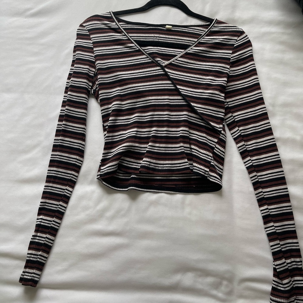 Pac-sun Essentials cropped long sleeve